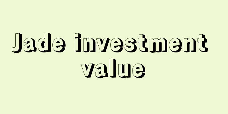 Jade investment value