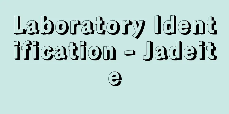 Laboratory Identification - Jadeite