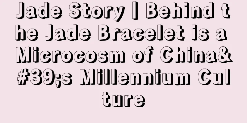 Jade Story丨Behind the Jade Bracelet is a Microcosm of China's Millennium Culture