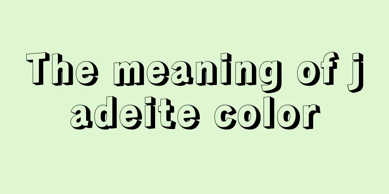 The meaning of jadeite color