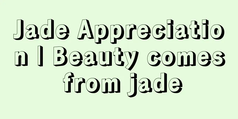 Jade Appreciation | Beauty comes from jade