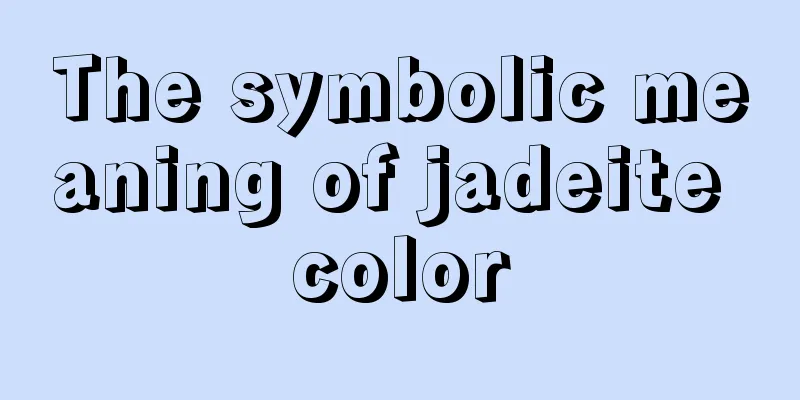 The symbolic meaning of jadeite color