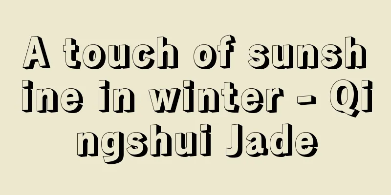 A touch of sunshine in winter - Qingshui Jade