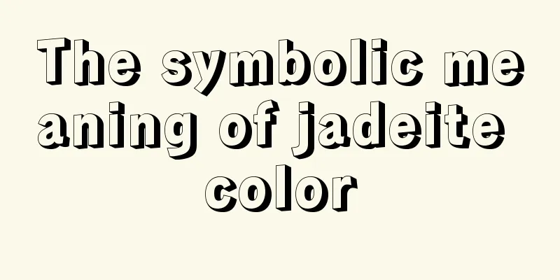 The symbolic meaning of jadeite color